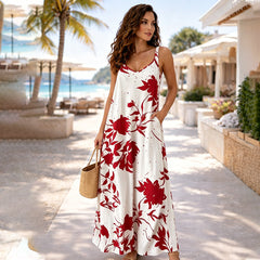 Printed Slip Dress