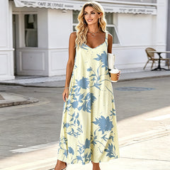 Printed Slip Dress
