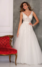 Dave and Johnny 10822 Bridal Dress
