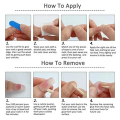 Cyflymder 10Pcs Winter Handmade Press on Nails Short Oval Fake Nails Simple Wearable Stick-on Nails False Nail Uñas Накладные Ногти 네일팁