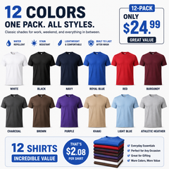 Water Repellent and Stain Resistant T-Shirt
