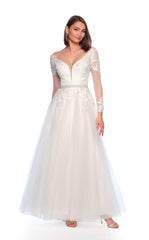 Dave and Johnny 10766 Bridal Dress